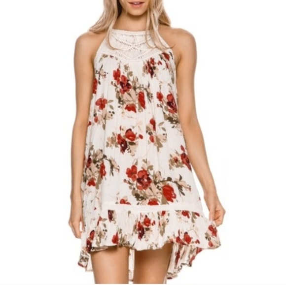 VOLCOM Shello Floral Dress - Small - Picture 1 of 5